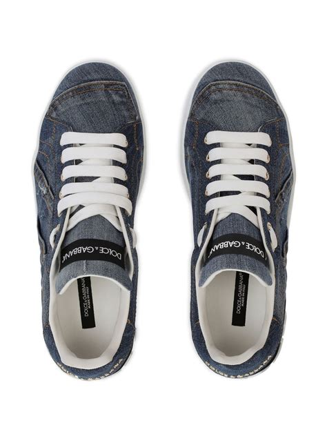 dolce gabbana denim sneakers|dolce and gabbana sneakers 2020.